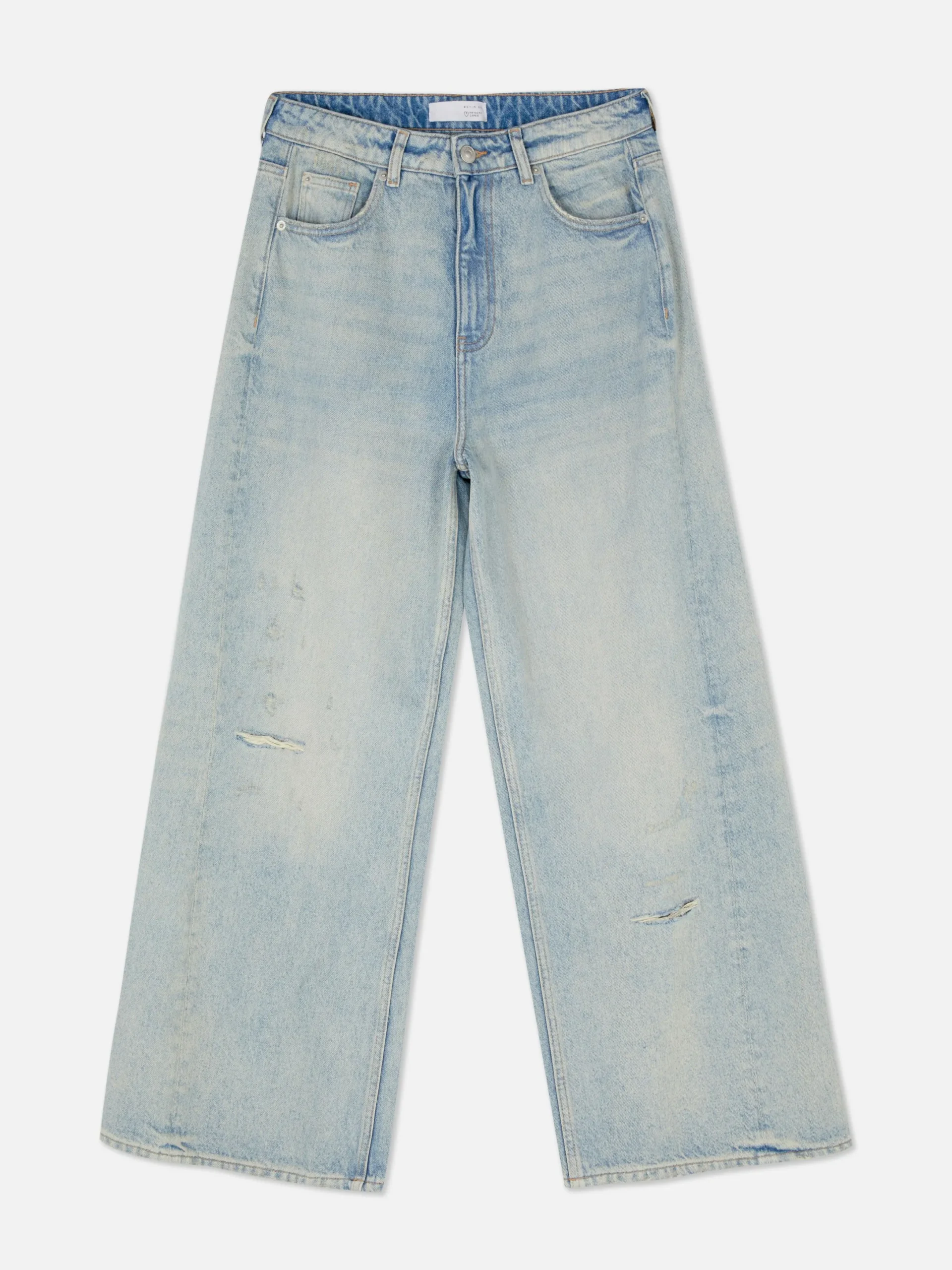 Jean|Primark Jean Skater Effet Légèrement Vieilli Bleu