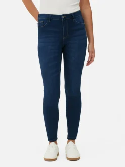 Denim|Jean|Primark Jean Skinny Taille Mi-haute Essential Bleu indigo