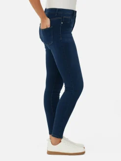 Denim|Jean|Primark Jean Skinny Taille Mi-haute Essential Bleu indigo