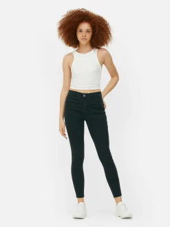 Jean|Primark Jean Skinny Taille Mi-haute Essential Noir