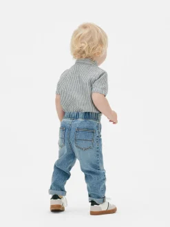 Pantalons Et Leggings|Primark Jegging Droit Bleu moyen