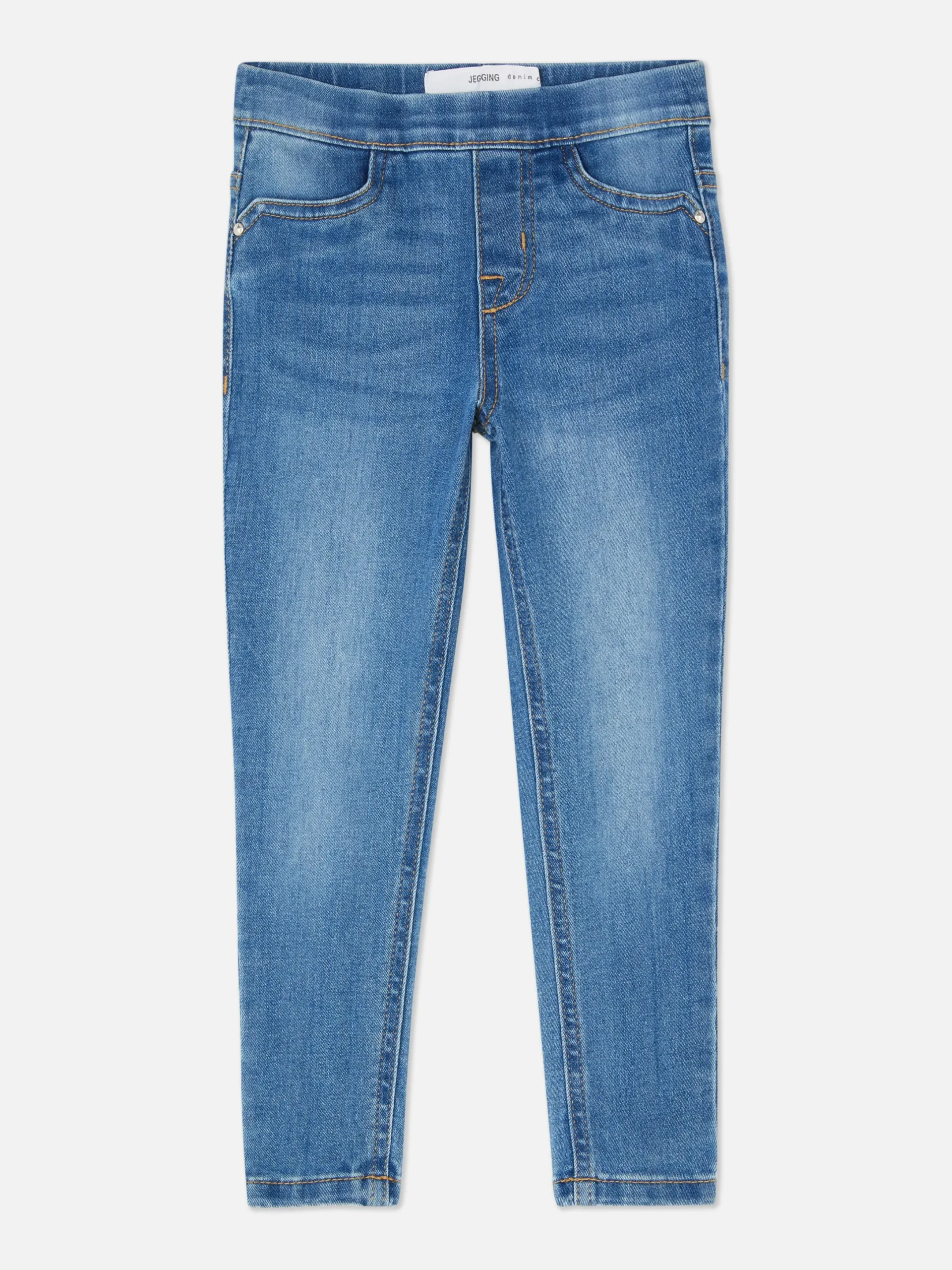 Jean|Primark Jegging Stretch Finition Stone Wash Bleu moyen