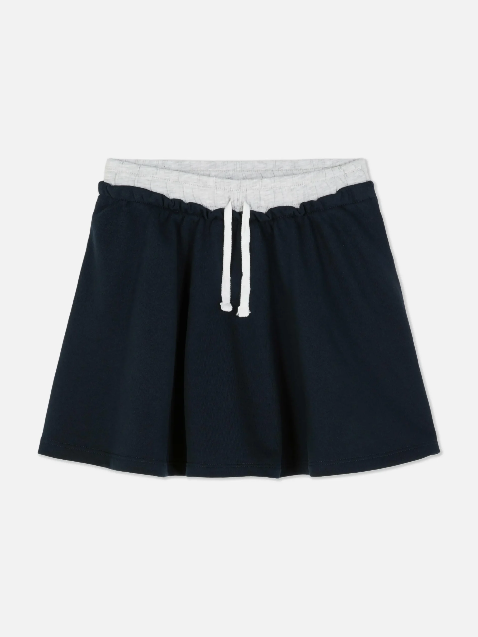 Jupes|Primark Jupe De Jogging Avec Cordon De Serrage Bleu marine