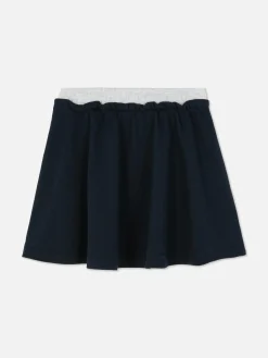 Jupes|Primark Jupe De Jogging Avec Cordon De Serrage Bleu marine