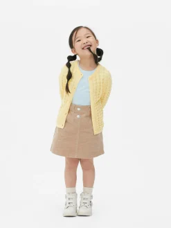 Jupes|Primark Jupe En Velours Côtelé à Poche Grège