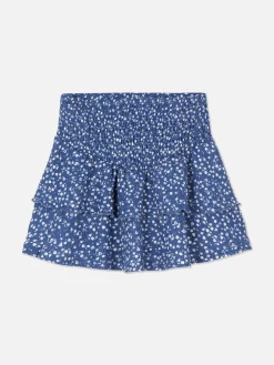 Jupes|Primark Jupe Florale à Superpositions Bleu