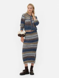 Jupes|Primark Jupe Mi-longue Space Dye à Coordonner Rita Ora Multicolore