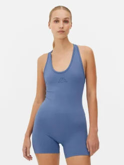 Vêtements De Sport|Primark Justaucorps Sans Couture Kappa X Bleu
