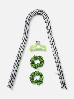 Maquillage D'Halloween|Beetlejuice|Primark Kit De Bigoudis Sans Chaleur Beetlejuice Multicolore