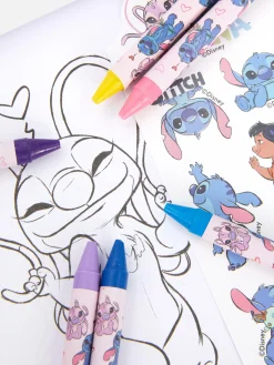 Loisirs Creatifs|Primark Kit De Coloriage à Emporter Disney Stitch Et Angel Bleu