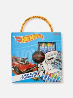 Loisirs Creatifs|Primark Kit De Coloriage à Transporter Hot Wheels Bleu