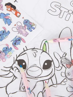 Loisirs Creatifs|Primark Kit De Coloriage Disney Stitch Et Angel Bleu