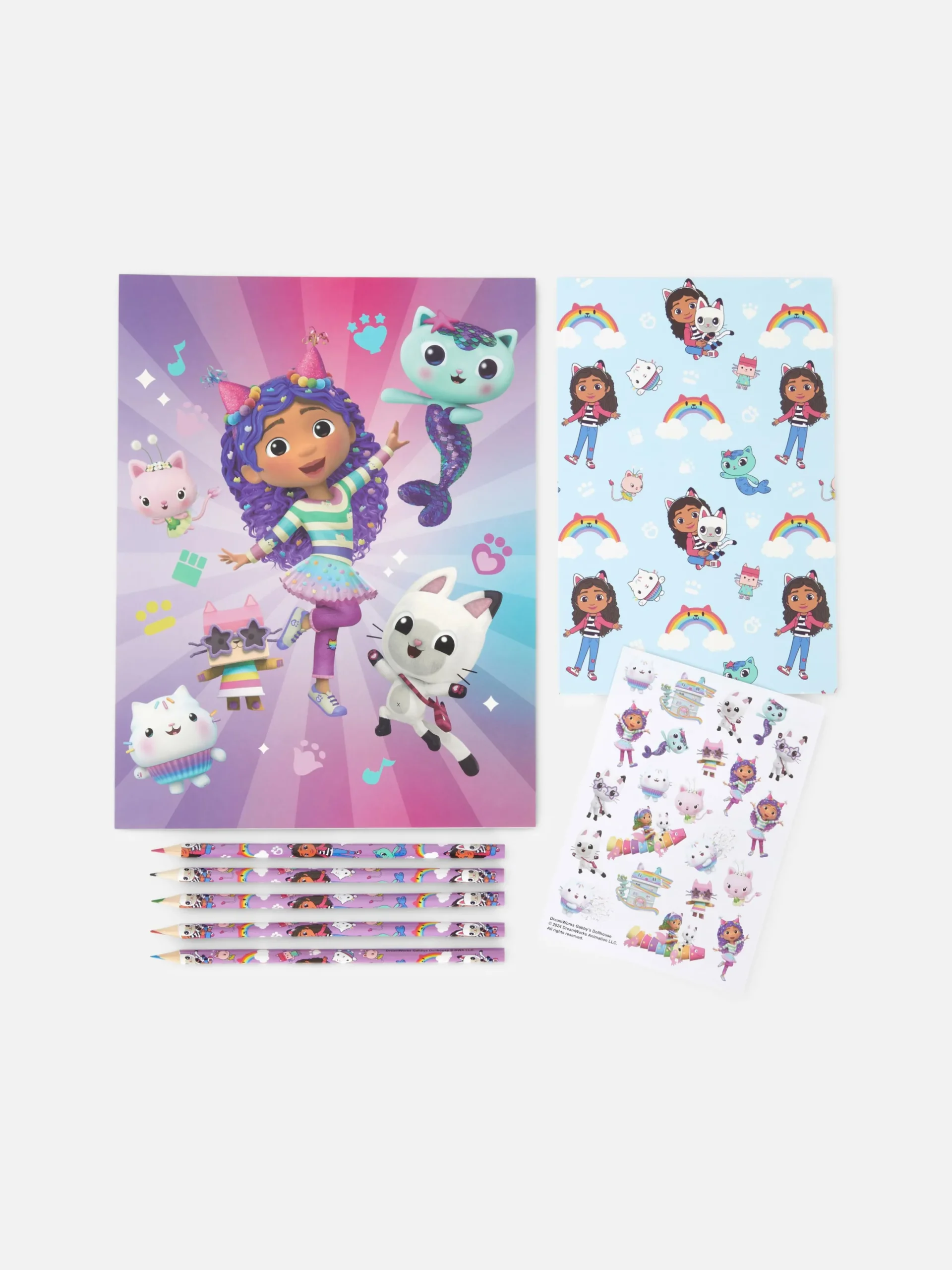 Loisirs Creatifs|Primark Kit De Coloriage Gabby Et La Maison Magique Multicolore