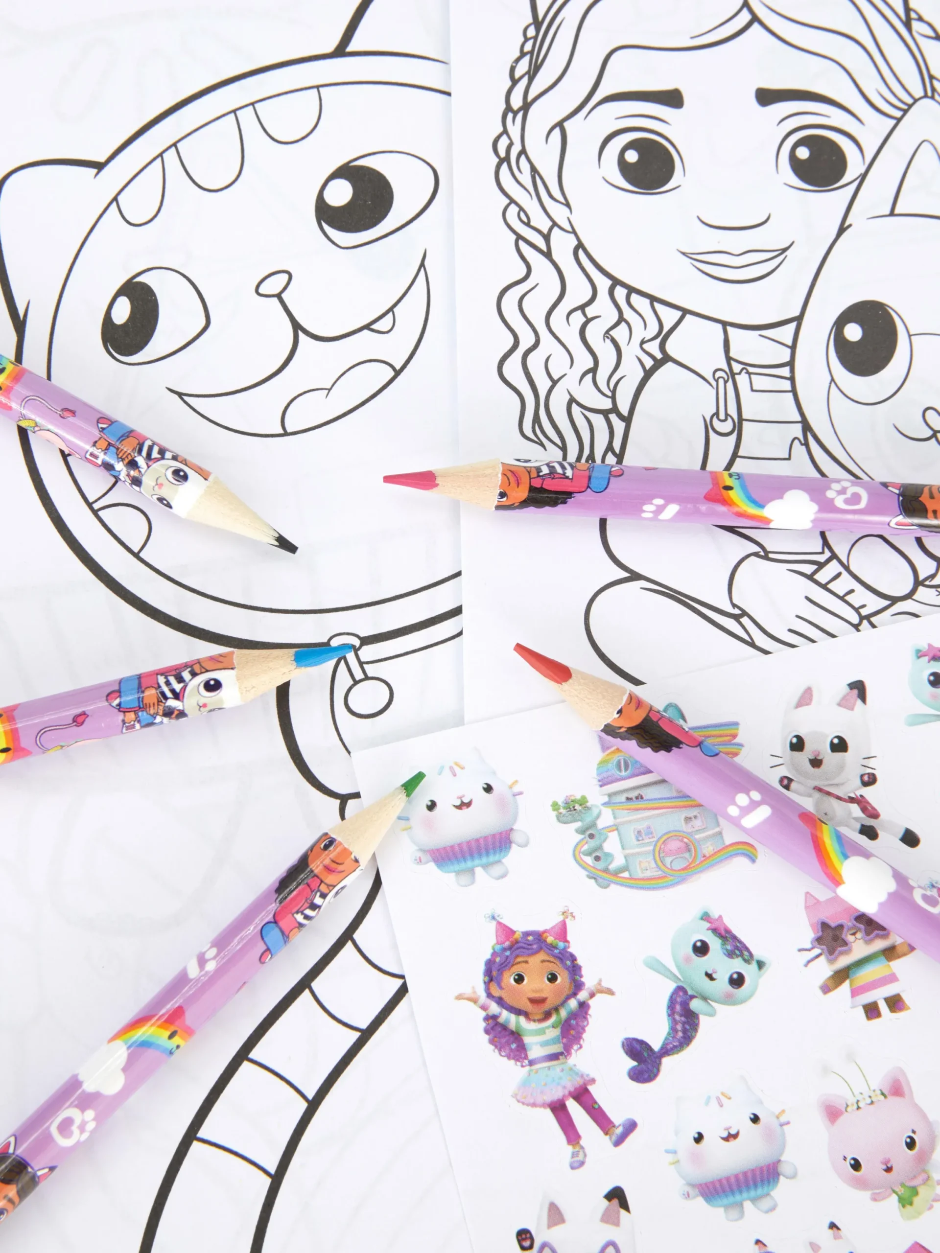 Loisirs Creatifs|Primark Kit De Coloriage Gabby Et La Maison Magique Multicolore