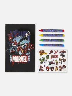 Loisirs Creatifs|Primark Kit De Coloriage Marvel Avengers Noir