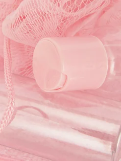 Accessoires De Soins|Accessoires Voyages|Primark Kit D'essentiels De Voyage Pour La Douche Rose