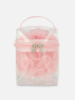 Accessoires De Soins|Accessoires Voyages|Primark Kit D'essentiels De Voyage Pour La Douche Rose