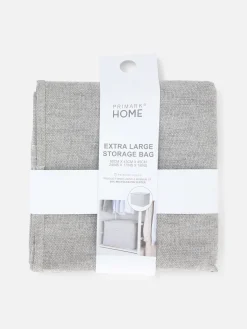Boîtes Et Paniers|Primark Large Cube De Rangement En Tissu Gris clair