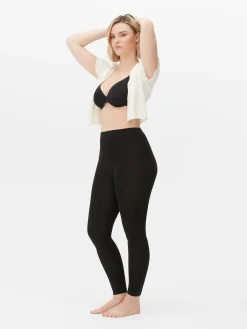Sous-Vêtements Gainants|Primark Legging Amincissant Sans Couture Noir