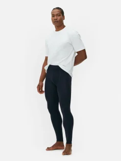 Sous-Vêtements|Primark Legging Doublé En Molleton Bleu marine