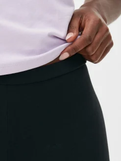 Pantalons Et Leggings|Primark Legging En Coton Noir