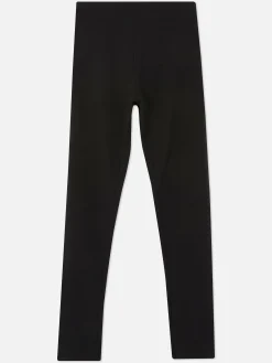 Pantalons Et Leggings|Primark Legging En Coton Noir