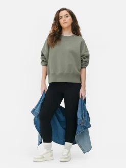 Pantalons Et Leggings|Primark Legging En Coton Noir