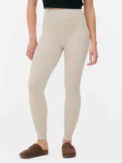 Collants|Pantalons Et Leggings|Primark Legging En Velours à Doublure Duveteuse Sable