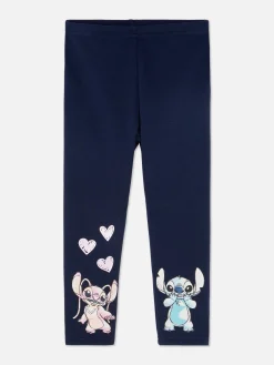 Bas De Jogging|Primark Legging Graphique Disney Stitch Bleu marine
