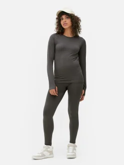 Vêtements De Sport|Primark Legging Long De Sport Sans Couture Gris foncé