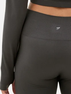 Vêtements De Sport|Primark Legging Long De Sport Sans Couture Gris foncé