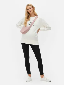 Vêtements De Sport|Primark Legging Maternité Noir