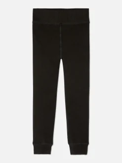 Sous-Vêtement|Primark Legging Thermique Doublé En Molleton Noir