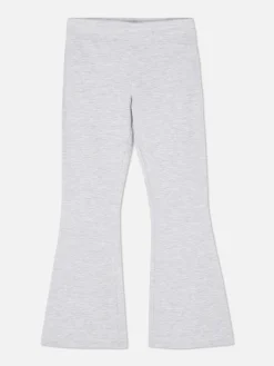 Bas De Jogging|Primark Legging évasé En Jersey Gris chiné