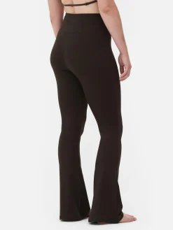 Vêtements De Sport|Primark Legging évasé En Tissu Ultra-doux Rita Ora Chocolat