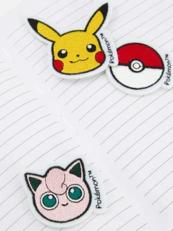 Carnets|Primark Lot D'écussons Pokémon Jaune