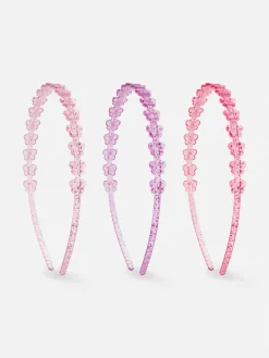 Accessoires Cheveux|Primark Lot De 3 Bandeaux Pailletés Multicolore