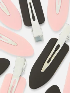 Accessoires Cheveux|Primark Lot De 10 Barrettes Magiques Rose