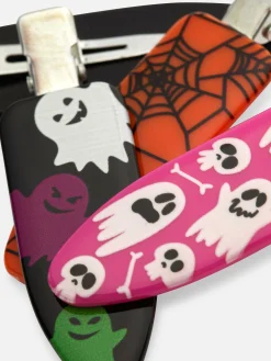 Tout Halloween|Accessoires Cheveux|Primark Lot De 4 Barrettes Sans Marque Halloween PS... Multicolore