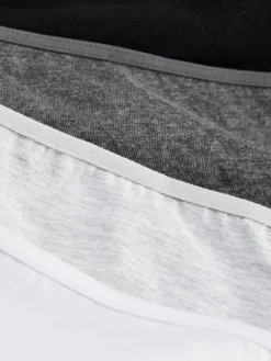 Culotte|Primark Lot De 4 Bas De Maillots De Bain Noir/Blanc