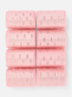 Coiffure|Primark Lot De 8 Bigoudis Chauffants Rose