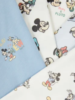 Bodies Et Debardeurs|Primark Lot De 5 Bodys Disney Mickey Mouse & Co. Bleu
