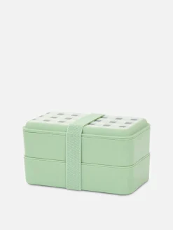 Ustensiles De Cuisine Et Pâtisserie|Primark Lot De 2 Boîtes à Déjeuner Imprimées Vert