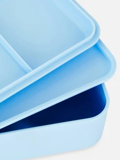 Ustensiles De Cuisine Et Pâtisserie|Primark Lot De 2 Boîtes à Déjeuner Imprimées Bleu clair