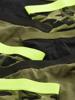 Sous-Vêtement|Primark Lot De 7 Boxers Camouflage Multicolore
