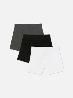 Sous-Vêtements|Primark Lot De 3 Boxers Future Projects Anthracite