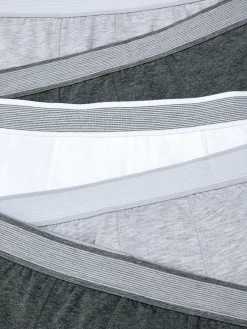 Sous-Vêtements|Primark Lot De 5 Boxers Ton Sur Ton Gris