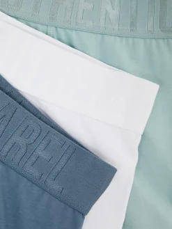 Sous-Vêtements|Primark Lot De 3 Caleçons à Taille Large Vert menthe