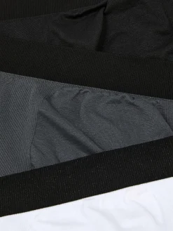 Sous-Vêtements|Primark Lot De 3 Caleçons Sans Couture Noir