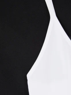 Sous-Vêtements Gainants|Primark Lot De 2 Caracos Décolletés Noir/Blanc